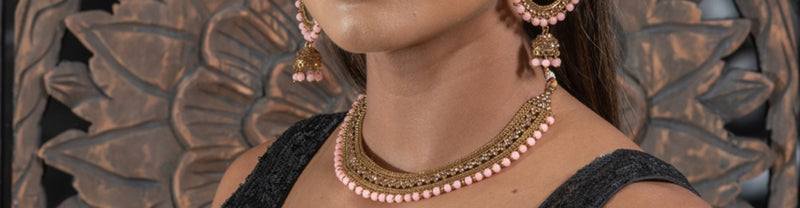 Pink Indian Jewellery