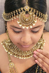 || STELLA || Indian Bridal Set Choker Set in Gold