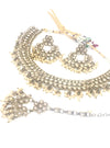 || ARYA || Fine Lightweight Necklace with Earrings & Tikka