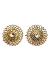 Indian Style Gold Round Studs